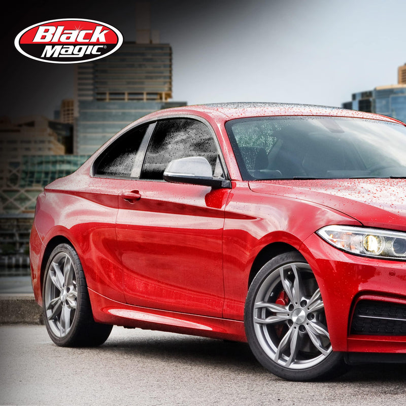 Black Magic Insta-Cling 5% VLT Tinted Window Film, Reusable Car Window Tint — Black 5%