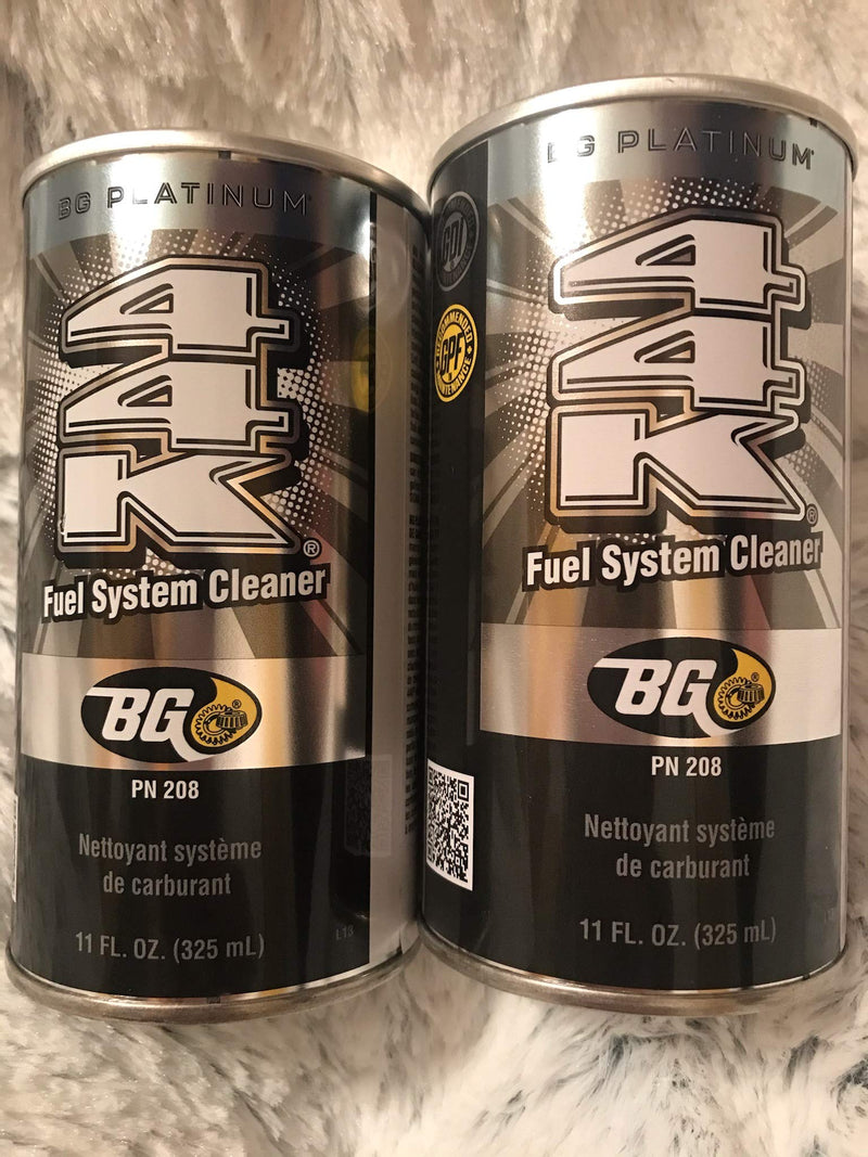 2 cans of New BG 44K Platinum