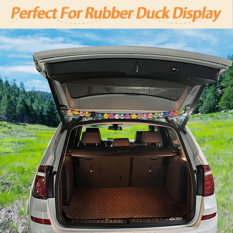 Rubber Duck Holder for Jeep Owners, Duck Display Rope Paracord Strap for Jeep Wrangler YJ TJ JK JL JT, Jeep Ducking Interior Accessory (Rubber Ducks Not Included)