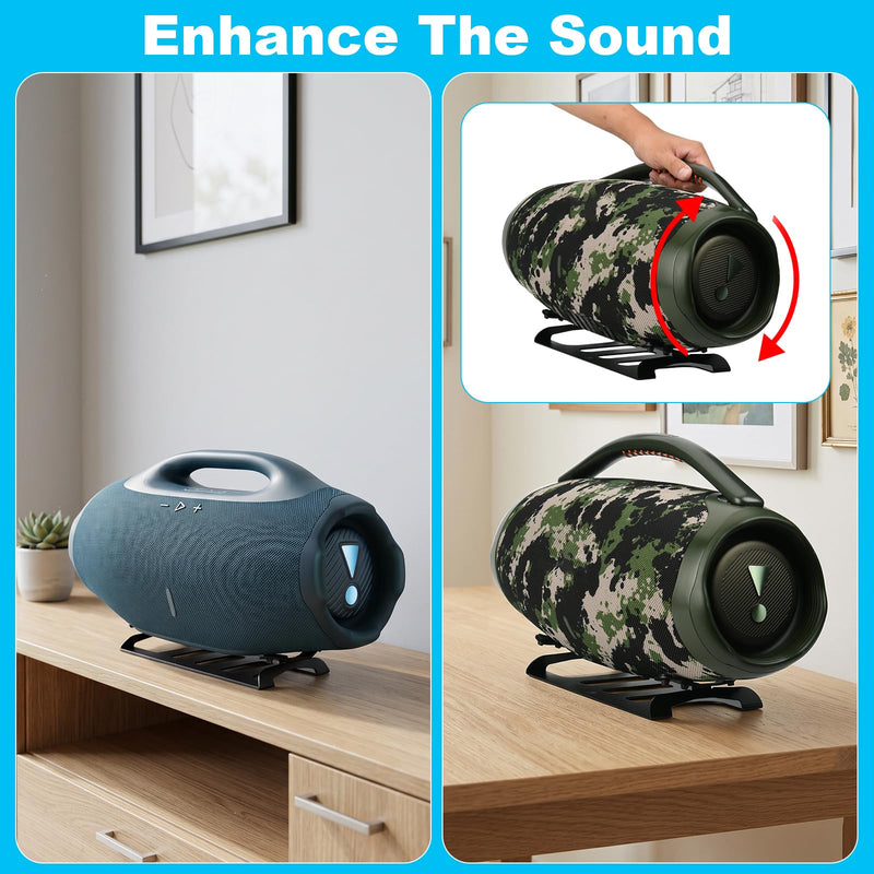 Desktop Stand for JBL Boombox 4/3/2/1 | Metal Speaker Mount Base Holder Desk Table Display Stand Holder for JBL Boombox