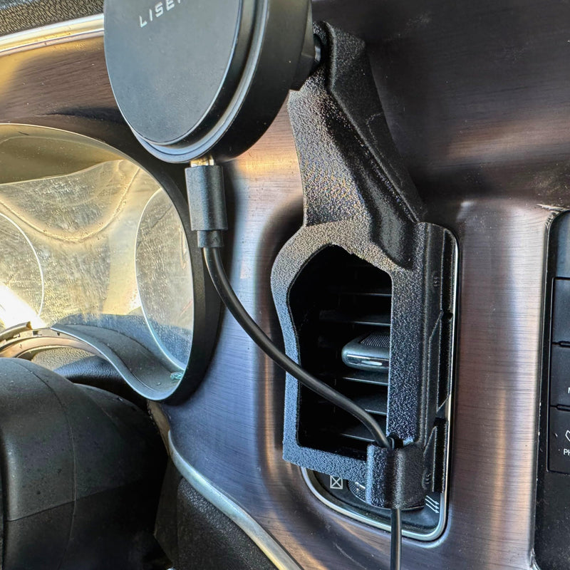Phone Holder for Dodge Charger 2011-2023 Compatable with MagSafe/Wireless Charging Wireless Charging / MagSafe Compatable