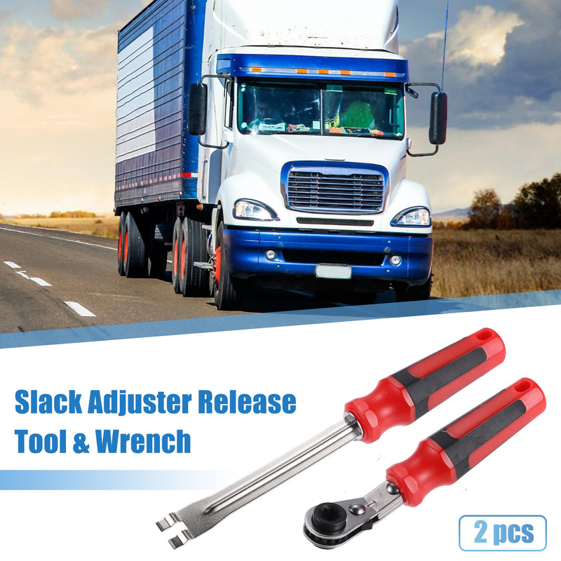 X AUTOHAUX 5/16" Automatic Slack Adjuster Release Tool Slack Adjuster Wrench for Trucks