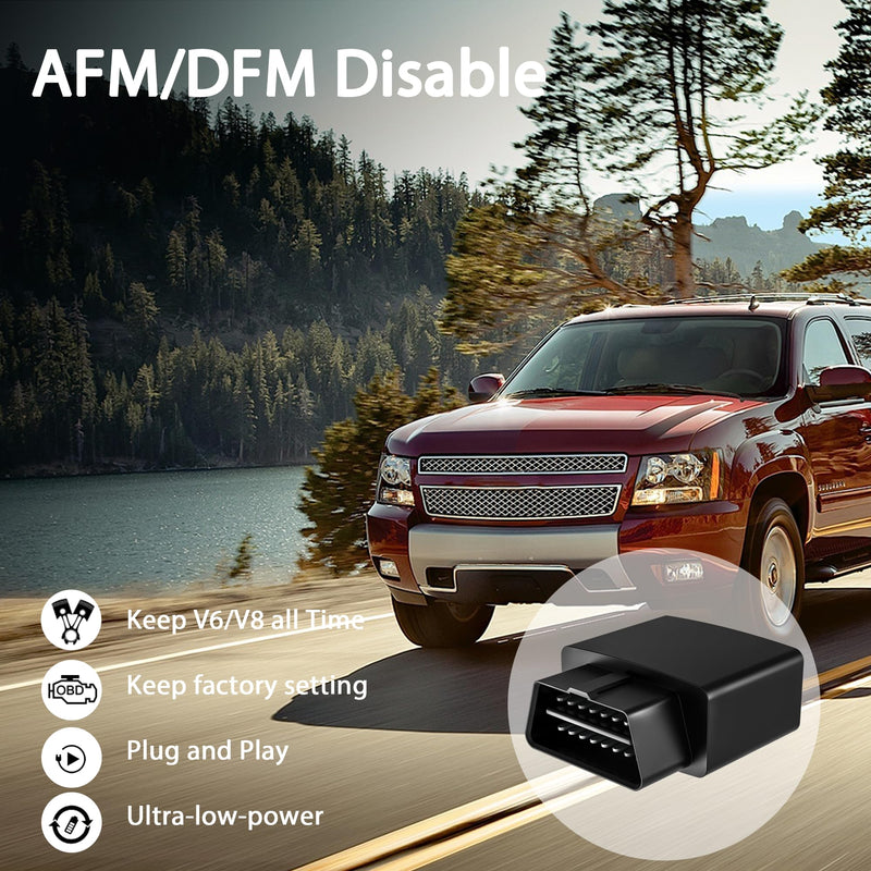 AFM/DFM Device Disable Active Fuel Management Delete Disabler Compatible with Chevrolet Silverado, GMC Sierra, Yukon, Cadillac Escalade GM Motors V6/V8 Engines, 4.3L, 5.3L, 6.0L, 6.2L
