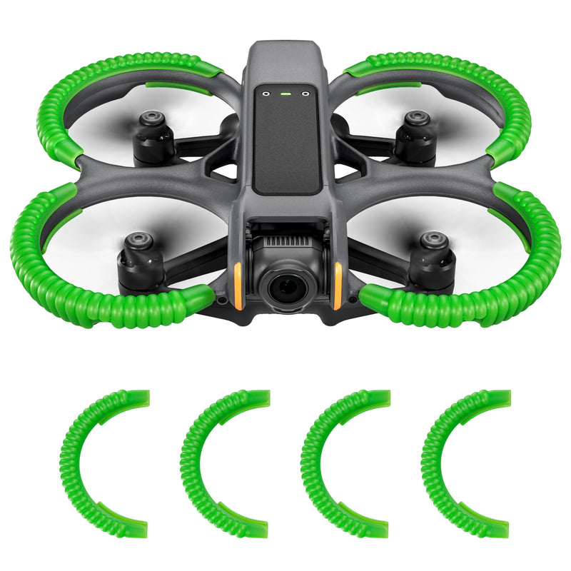 STARTRC Avata 2 Propeller Guard Protector for DJI Avata 2 Drone Protective Bumper Anti-Collision Shockproof Prop Protector for DJI Avata 2 Fly More Combo Accessories（green） green