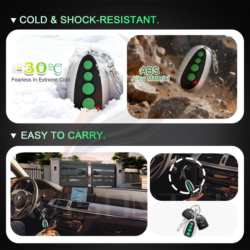 3 for M12 Topens Swing Sliding Gate Opener Remote【3 Year Warranty】 3 Pack