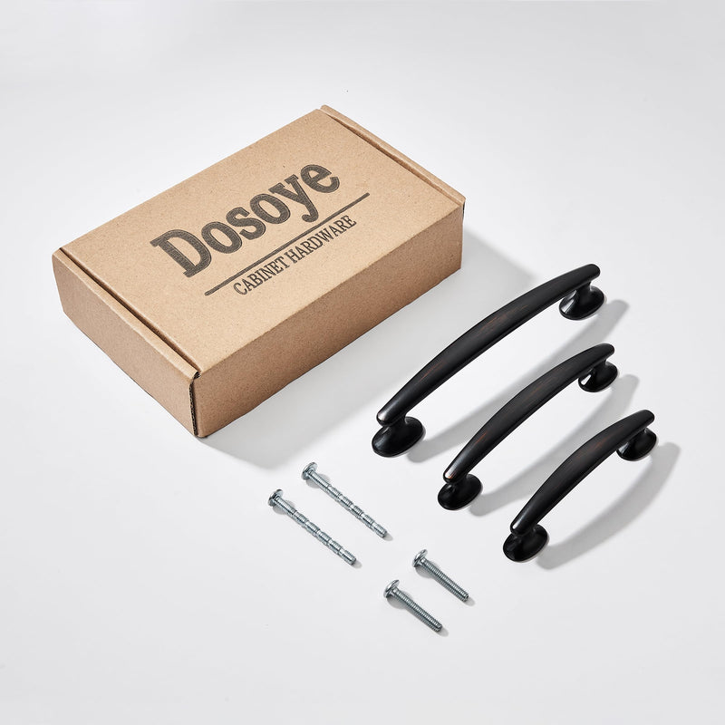 10 Pack 3-3/4 inch (96mm) Cabinet Pulls Oil Rub Bronze Drawer Pulls Kitchen Cabinet Hardware Drawer Handles Knobs. 3-3/4in(96mm) hole centers 10 Pack Oil Rubbed Bronze