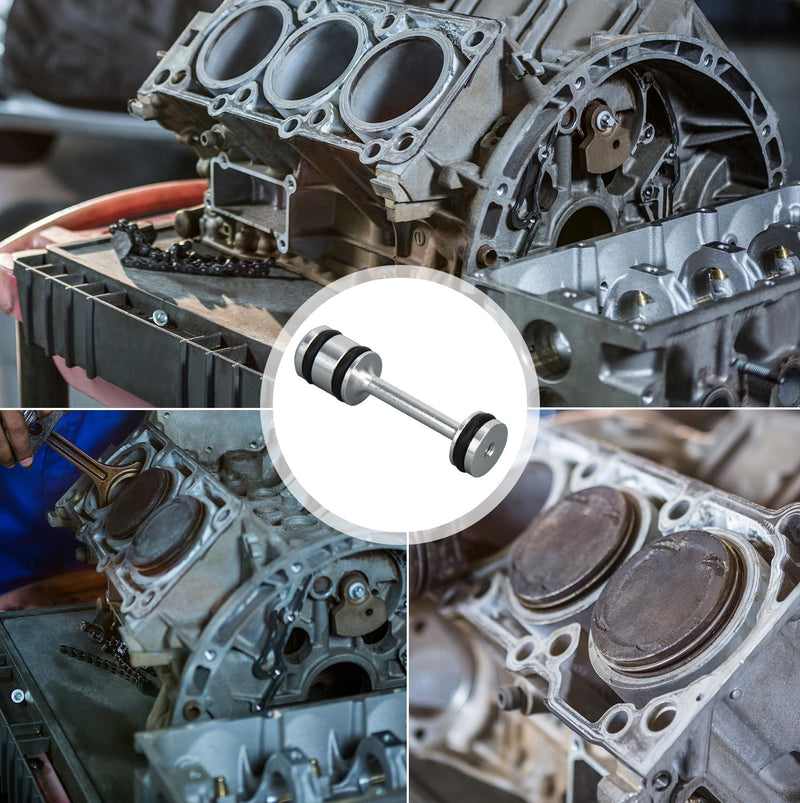 Aluminum Alloy Oil Diverter, Barbell Durable for LS Billet Rear Galley Plug Performance Swap Engine Pump Parts for Gen III Gen IV LS1 LS3 LS2 LQ4 LQ9 LS6 L92 L99 L33 4.8L 5.3L 5.7L 6.0L 6.2L