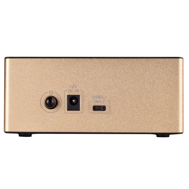 SilverStone Technology External Hard Drive Docking Station Supports One 2.5" or 3.5" Drive RL-TS11G-C