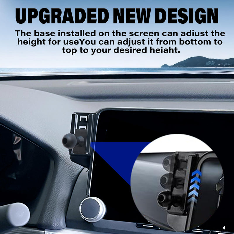Car Phone Mount for Nissan Armada 2021-2024/Infiniti QX80 2022-2024 | 12.3-inch Screen Clip-On MagSafe 15W Fast Wireless Charger Cell Phone Holder,3D Fit Navigation 360° Rotatable Cradle for 2021-2024 Armada/2022-2024 QX80(12.3 Inch)