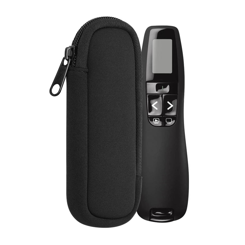kwmobile Neoprene Laser Pointer Case Compatible with Universal Laser Pointer - Inside Size 5.7 x 2 inches (14.5 x 5 cm) - Black