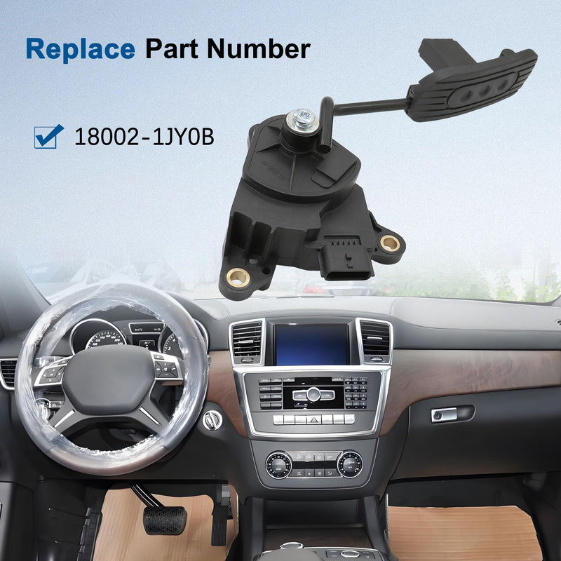 Accelerator Pedal with Position Sensor Assembly Fit for Nissan Versa 2007-2011,for Cube 2011-2014 Replace 180021JY0B