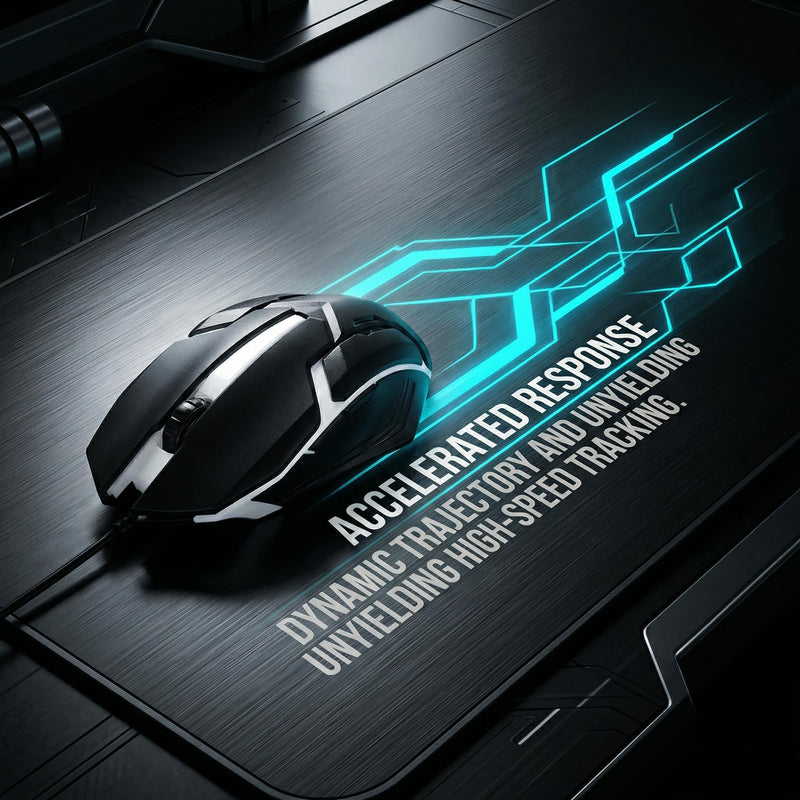RGB Gaming Mouse Wired, USB Optical Computer Mouse with Ergonomic Design, Adjustable DPI, LED Lighting, Comfortable Grip for PC Laptop Desktop Gamer