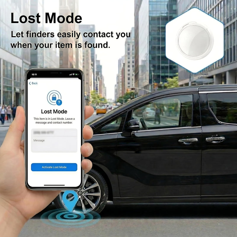 Undetectable GPS Tracker for Vehicles No Subscription Car Locator(iOS Only) | Tracking Devices for Cars Hidden Magnetic Waterproof No Monthly Fee No SIM Card Required Mini Vehicle Tracker for Trucks Moto