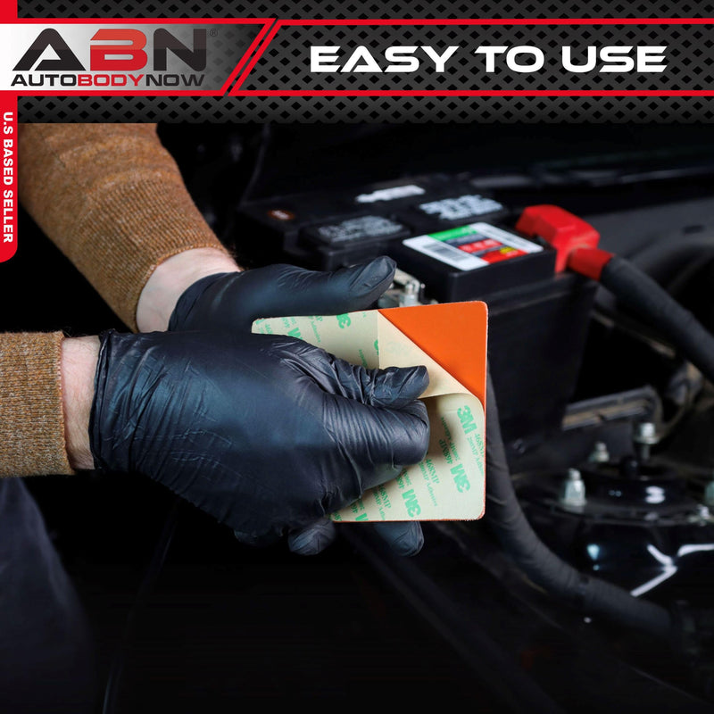ABN Silicone Heater Pad Car Battery Heater Pad Engine Block Heater Pad Oil Pan Heater Pad, 4x5 Inch – 120V 250 Watt