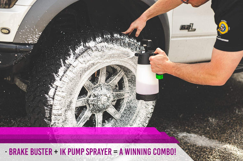 P&S Professional Detail Products - Brake Buster Wheel Cleaner - Non Acid, Removes Brake Dust, Oil, Dirt, Light Corrosion (1 Pint) 16 Fl Oz (Pack of 1)