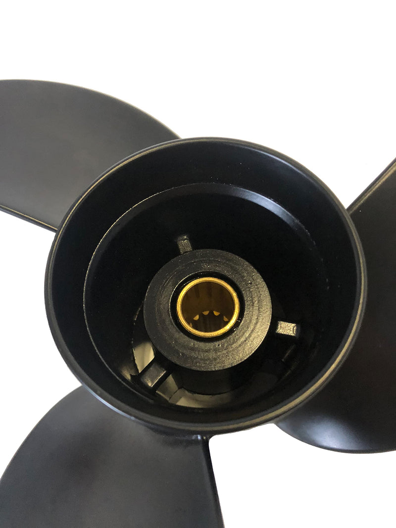 Boat Outboard Propeller 8.5" X 9" for Mercury Outboard 8HP-9.8HP Tohatsu Nissan Boat Propeller 3B2W64517-1 3B2-64517-1