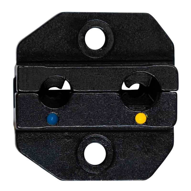Pro'sKit 902-330 AWG 12-10 and 14-16 Size Crimpro Crimper for Insulated Flag Terminals, Yellow/Blue, Multi
