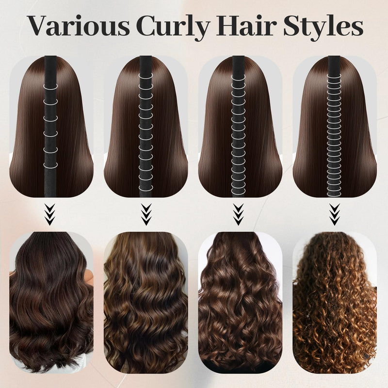  [AUSTRALIA] - Heatless Curling Rods 3PCS, No Heat Hair Rollers with Satin Bonnet, Overnight Flexi Bars for All Hair Types(Black-Boxed) Black-Boxed