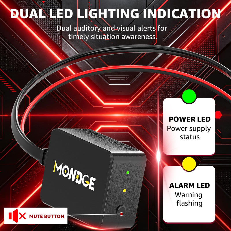 Smart Hardwire Kit Compatible with Uniden RDA-HDWKT Radar Detectors | Smart Direct Wire Cord with Mute/Mark Button & LED Alerts for R8w, R8, R7, R4w, R4, R3, R1, DFR9, DFR8, DFR7, DFR6