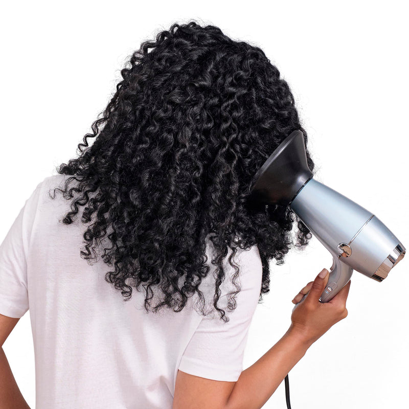 BaByliss Hydro-Fusion Hair Dryer with Diffuser - Professional 2100W Ionic Blow Dryer for Frizz-Free Styling, Plasma Technology for Shine, Lightweight Design, 3 Heat & 2 Speed Settings, Blue, 5573U Single