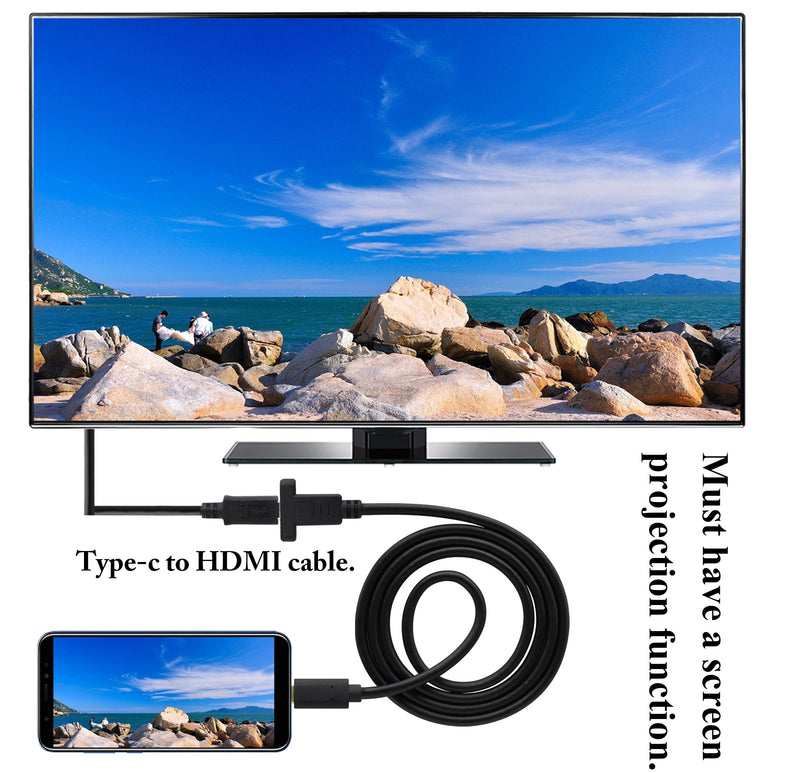 USB 3.1 Type C Panel Mount Extension Adapter Cable Gen 2 USB Type C 3.1 Female Panel Mount to Male Cable,Supports Charging,Data,Audio,Video Cable for Samsung Note10,MacBook Air(1M/3ft) 1M/3ft