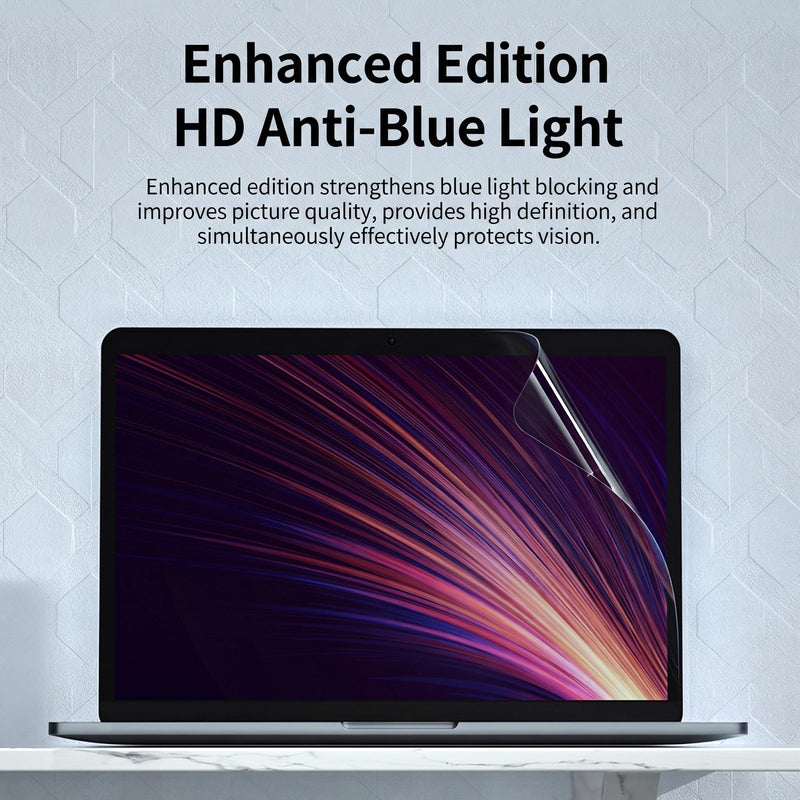 2Pcs Clear Screen Protector for MacBook Pro 14 inch (M5, M4),Soft Film | PET High-Definition Scratch-Resistant Film