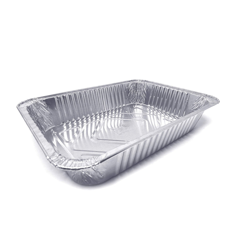 (30 Pack) Premium Lasagna Pans 14" x 10" x 3” Heavy Duty l Disposable Aluminum Foil for Roasting Turkey, Baking, or Cooking 1