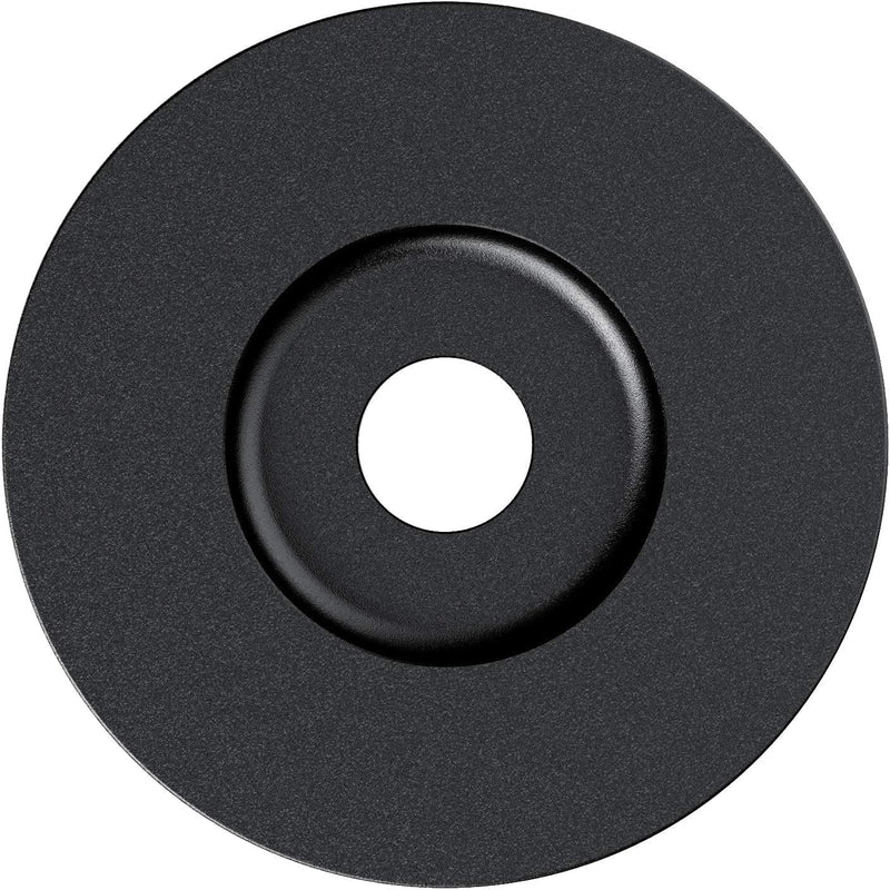 45 RPM Adapter, for 7 Inch Vinyl Record Players and Technics Turntables, Solid Aluminum Dome 45 Adapter (Black) Black