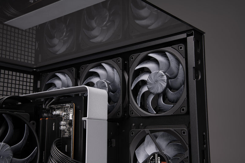Noctua NF-A12x25 G2 PWM chromax.Black, Premium-Quality Quiet 120mm PC Fan (Black)