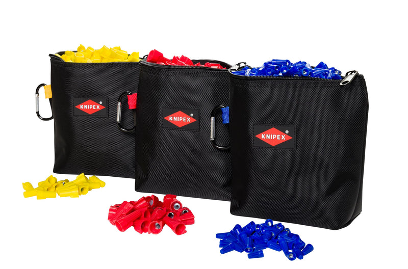 KNIPEX Tools 9K 00 80 178 US Stand-Up Tool Bag - 3-Pack, Empty One Size Multi