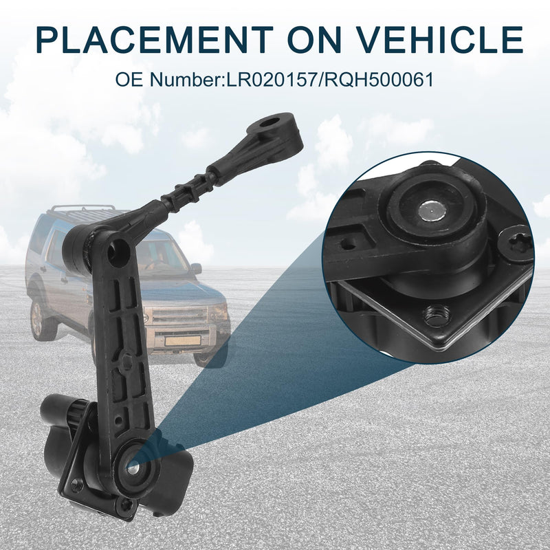 Air Suspension Ride Height Level Sensor for Land Rover LR3 No.LR020157 | Front Right Height Level Sensor 1 Set