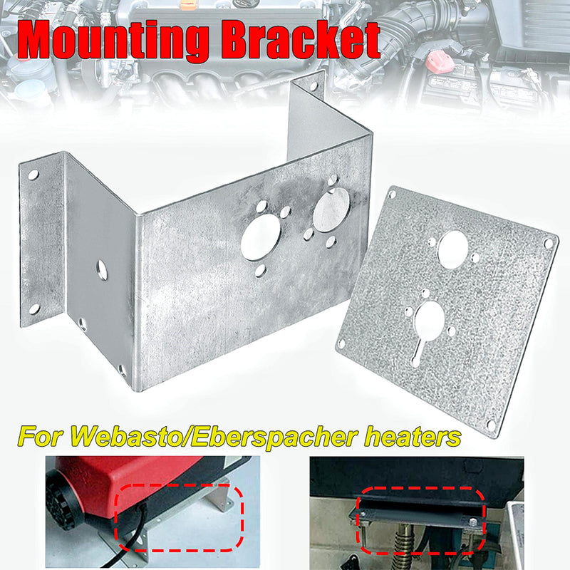 Air Diesel Parking Heater Base Mounting Bracket Floor Plate for Eberspacher Airtronic D2 Webasto Propex Car Truck Van (1Pack) 1Pack