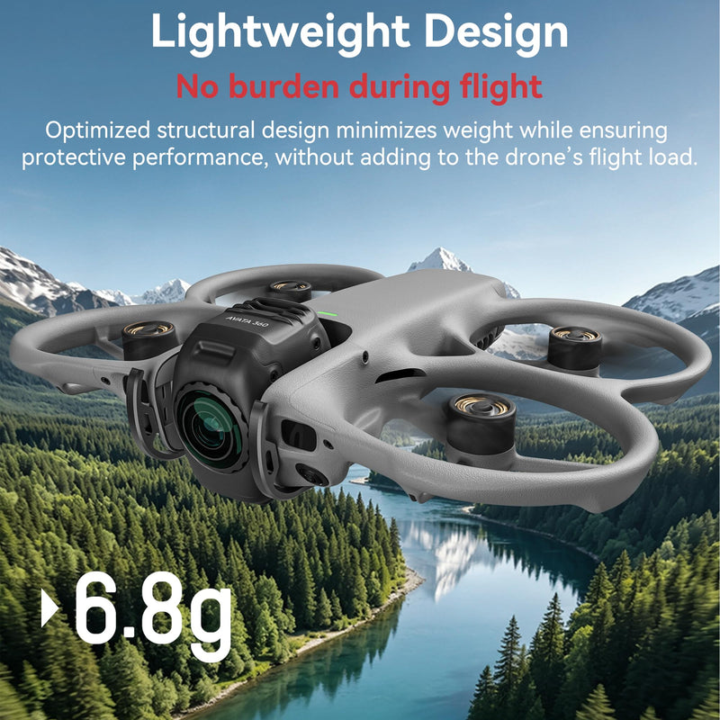 Avata 360 Gimbal Bumper Guard - Gimbal Protective Cover for DJI Avata 360 Drone Accessories Aluminum Alloy Anti-Collision Bumpers Bar Front Bumper Camera Protector