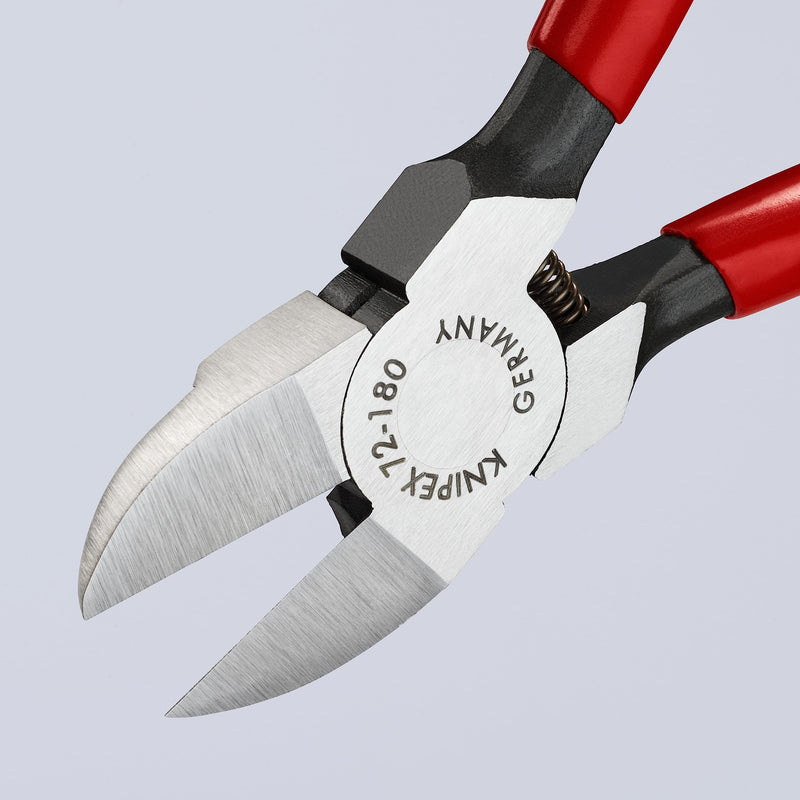 KNIPEX Tools - 2 Piece Flush Cutter Set in a Pouch (72 01 140 and 72 01 180) (9K008090US)
