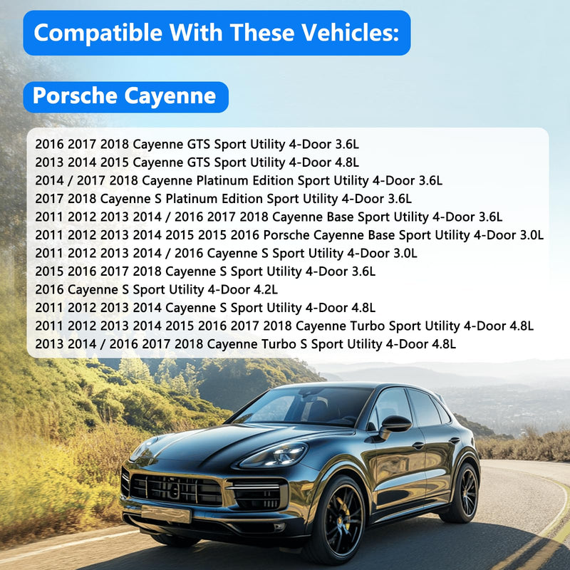 Gas Cap, Fuel Cap Fit for Porsche Cayenne Base Sport & GTS & Turbo S & Platinum Edition, 2011 2012 2013 2014 2015 2016 2017 2018 Porsche Cayenne Gas Cap Tether,Replace 95820124131 Fuel Tank Filler Cap