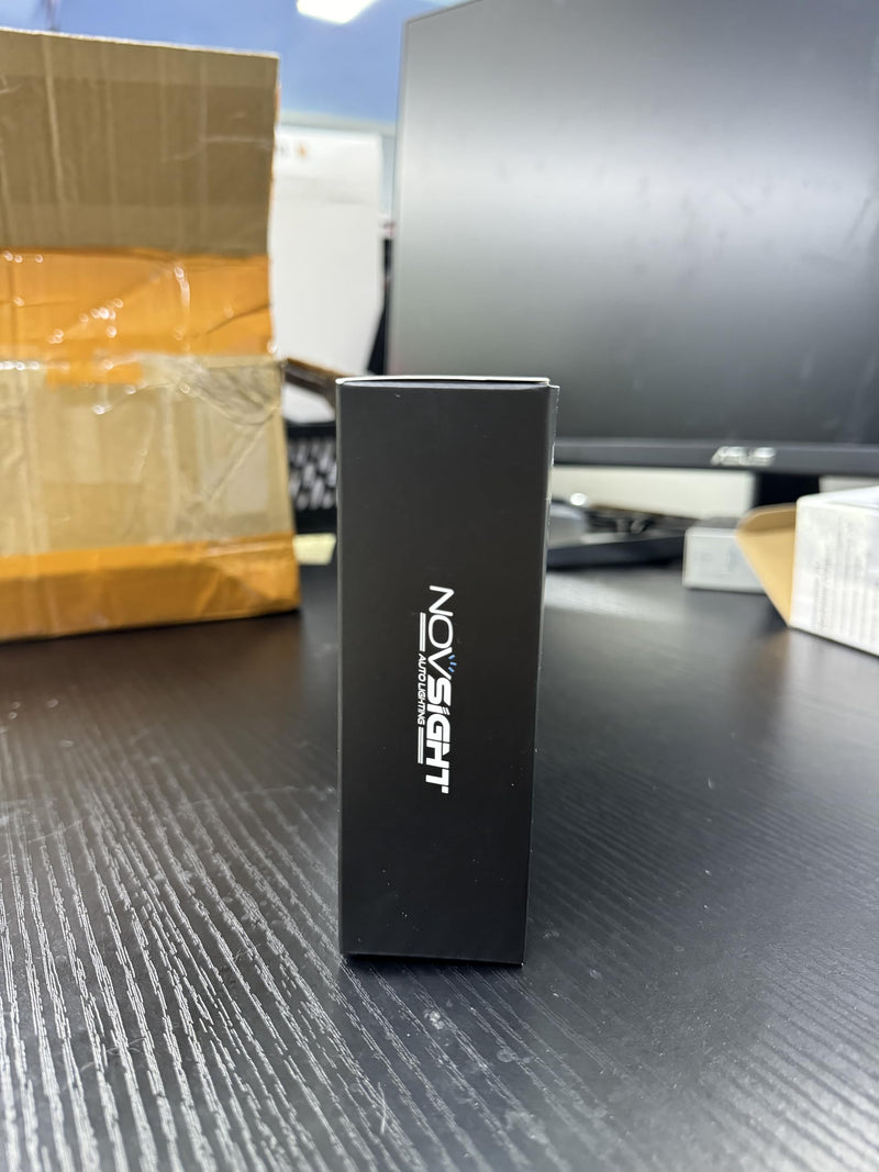  [AUSTRALIA] - NOVSIGHT 90𝟎𝟓 90𝟎𝟔 Fog Light Bulbs - 1:1 Mini Size 90𝟎𝟓/𝐇𝐁3 90𝟎𝟔/𝐇𝐁4 Fog Bulbs Combo, 600% Bright 6500K White Fanless LED Light Bulbs, Easy Install, Plug and Play, Pack of 4 9005&9006