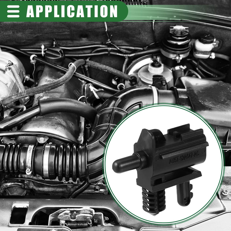 Motoforti Ambient Air Temperature Sensor, for Ford Escape 2012-2019, Plastic, No.AU5Z12A647B, Black