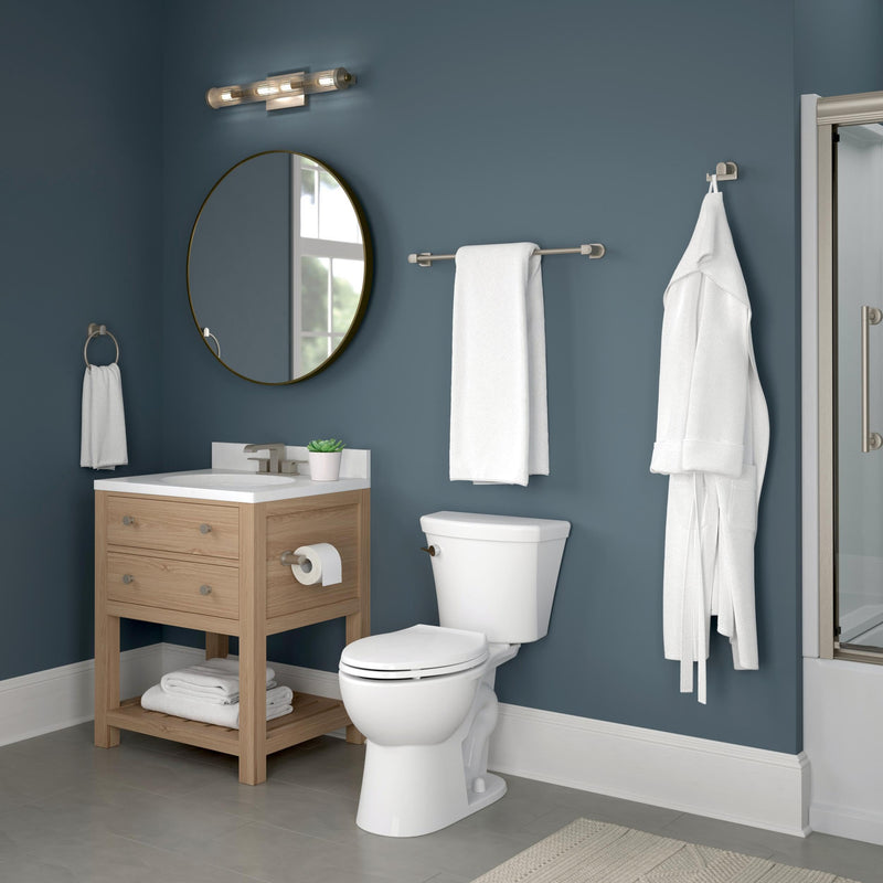 Peerless PA319-BN Xander Towel Ring, SpotShield Brushed Nickel