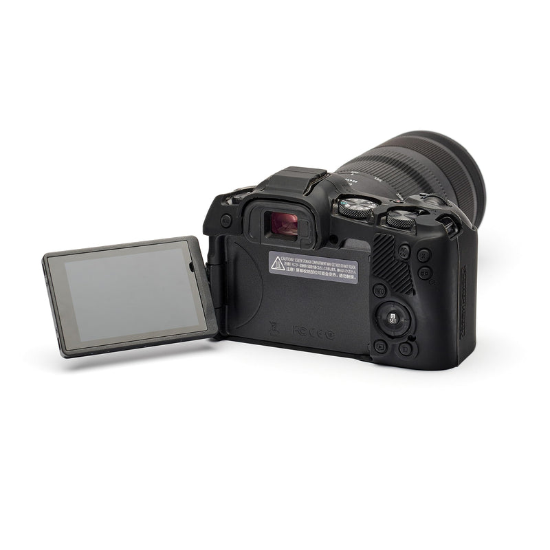 easyCover - Silicone Camera case - Protection for Your Camera Canon R8 - Black