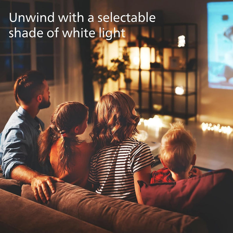 PHILIPS LED 65W BR30 6-Pack Selectable White Multi-CCT 650 Lumen (7.2 = 65W) Dimmable Frosted Flicker-Free Light Bulbs