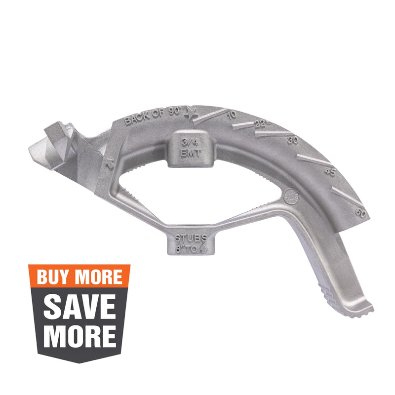 Ideal Electrical 74-032 Aluminum Bender Head for a ¾ in Conduit Pipe Bender, Pipes, Cutters, and Benders 3/4 in. EMT
