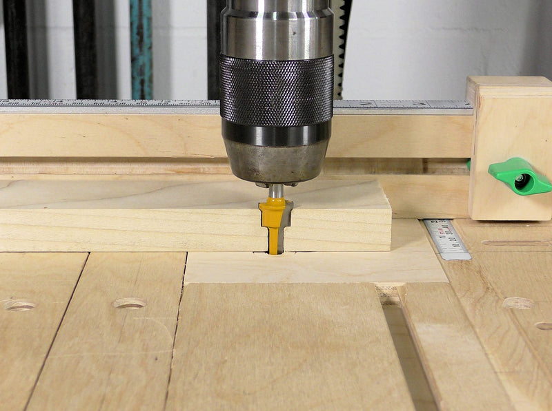 Micro Jig MB-025-0525PL Zeroplay 1/2" X 14" 2-Step Plunge Router Bit (1/4" Shank) (R7b)