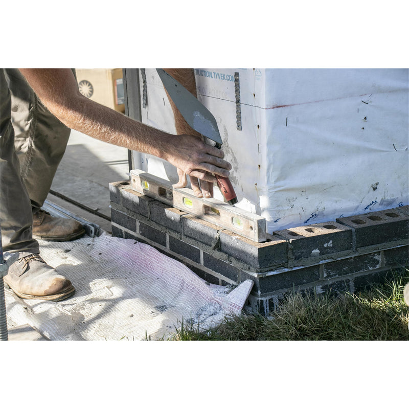 MARSHALLTOWN Brick Trowels, London Style, 12 x 5-1/8 Inch, DuraSoft Handle, Brickwork, Blockwork, Stonework, Masonry, Assembled in USA, 33 12FG