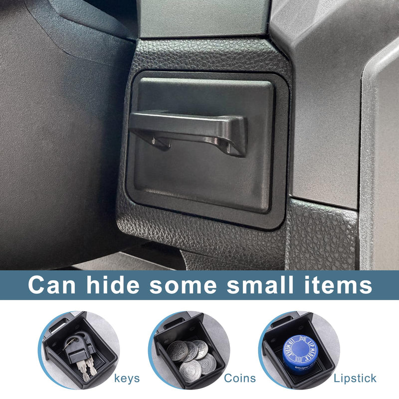 JKCOVER Storage Drawer Tray Compatible with Toyota Tacoma 2024 2025 and 2025 Toyota 4Runner Accessories Center Console Organizer Wheel Cubicle Extra Storage (Patent Design)