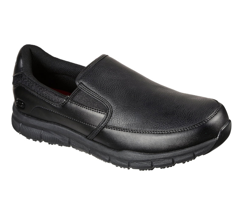 Skechers Men's Nampa-Groton 10.5 Wide Black