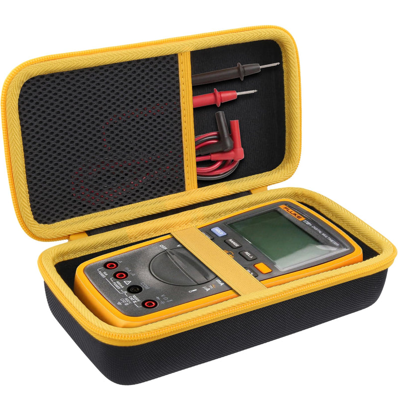 Aenllosi for Fluke 15B+/17B+ Digital Multimeter Hard Case,Fluke Volt Meter Organizer (Case Only)