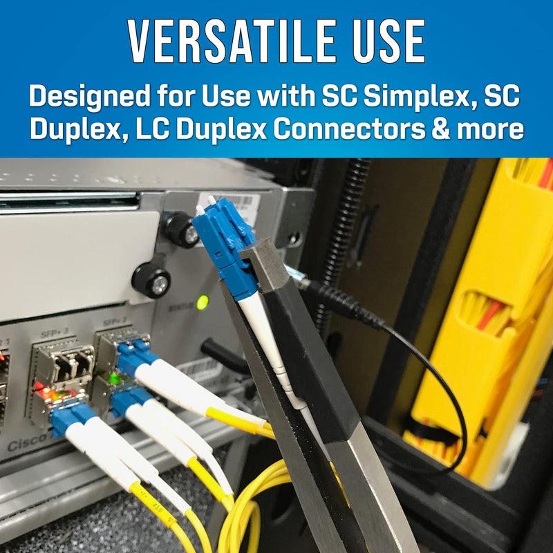 Jonard Tools FCT-100 Fiber Optic Inserting and Extracting Tool for SC Simplex, SC Duplex, and LC Duplex Connectors in High Density Patch Panels LC and SC Connectors
