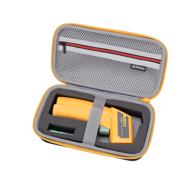 RLSOCO Hard Case for Fluke 62 Max/62 Max+/59 Max+/ST20 Max/59 Max/59 Mini/64 Max/PerfectPrime IR0001 Infrared Thermometer (Case Only) fluke 62/64/59 case