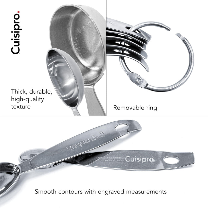 CUISIPRO Measuring Cup & Spoon Set SS