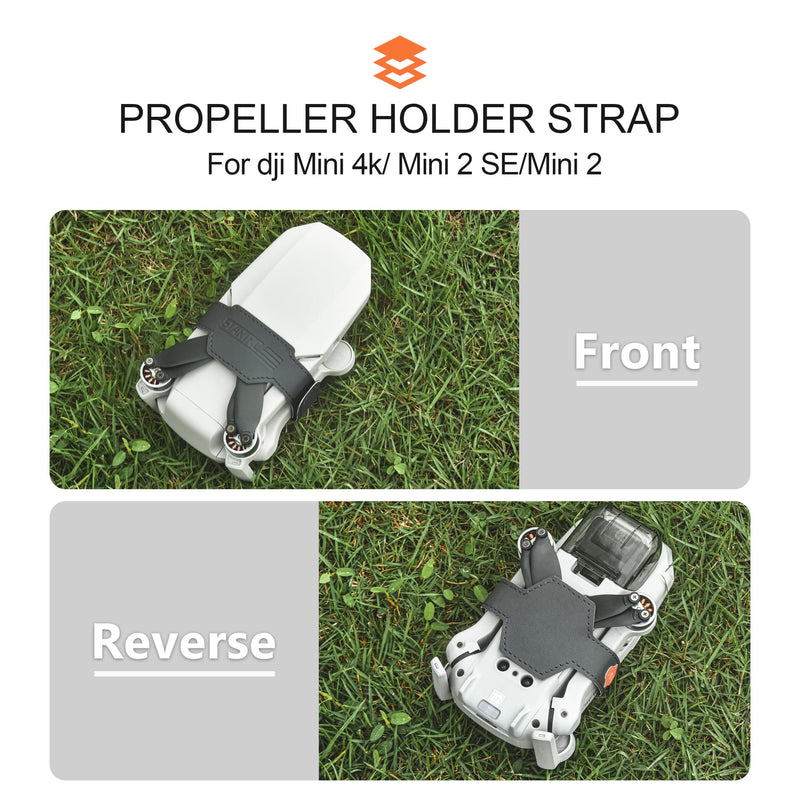 STARTRC Propeller Strap Holder for DJI Mini 4K/Mini 2 SE/Mavic Mini 2 Drone Accessories,Propellers Neck Strap for DJI Mini 4K/Mini 2 SE/Mini 2 Drone Props Protector Stabilizer and Propellers Fixator